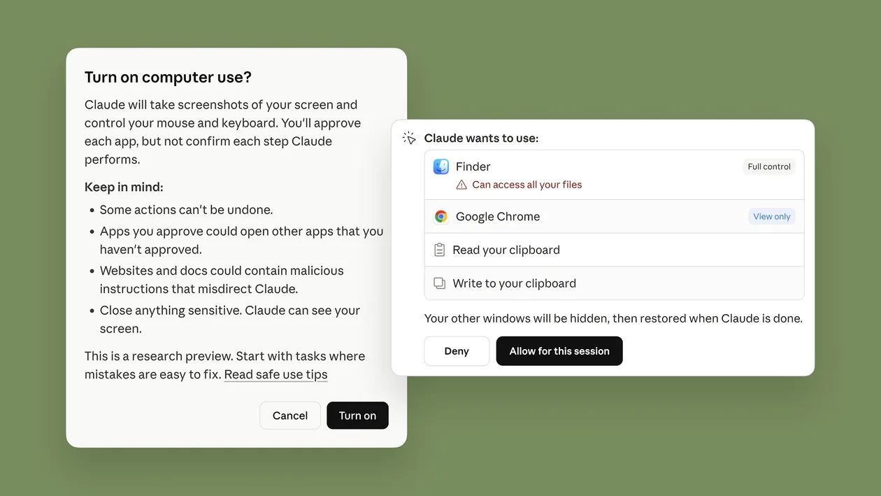 Claude Invade Seu Mac: IA Agora Controla o Sistema Operacional