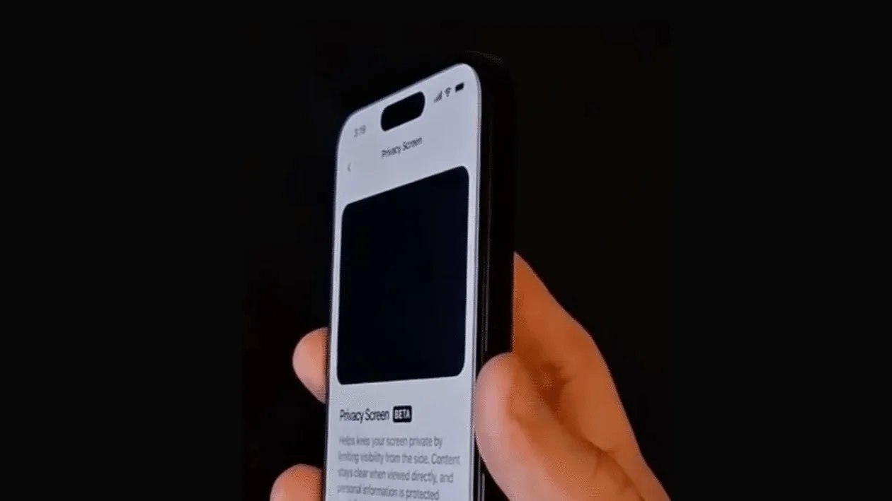 Display de Privacidade: Hardware vs. Software e a Farsa do iPhone