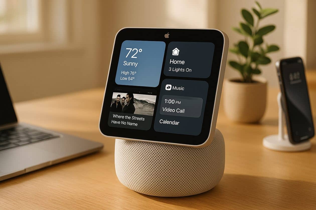 HomePad: Apple Prepara Hub com Tela e IA para o 4º Trimestre
