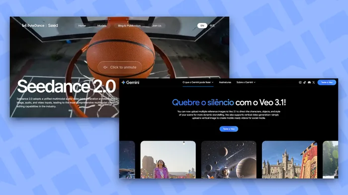 IA de Vídeo: Seedance 2.0 e Veo 3 em Duelo Criativo
