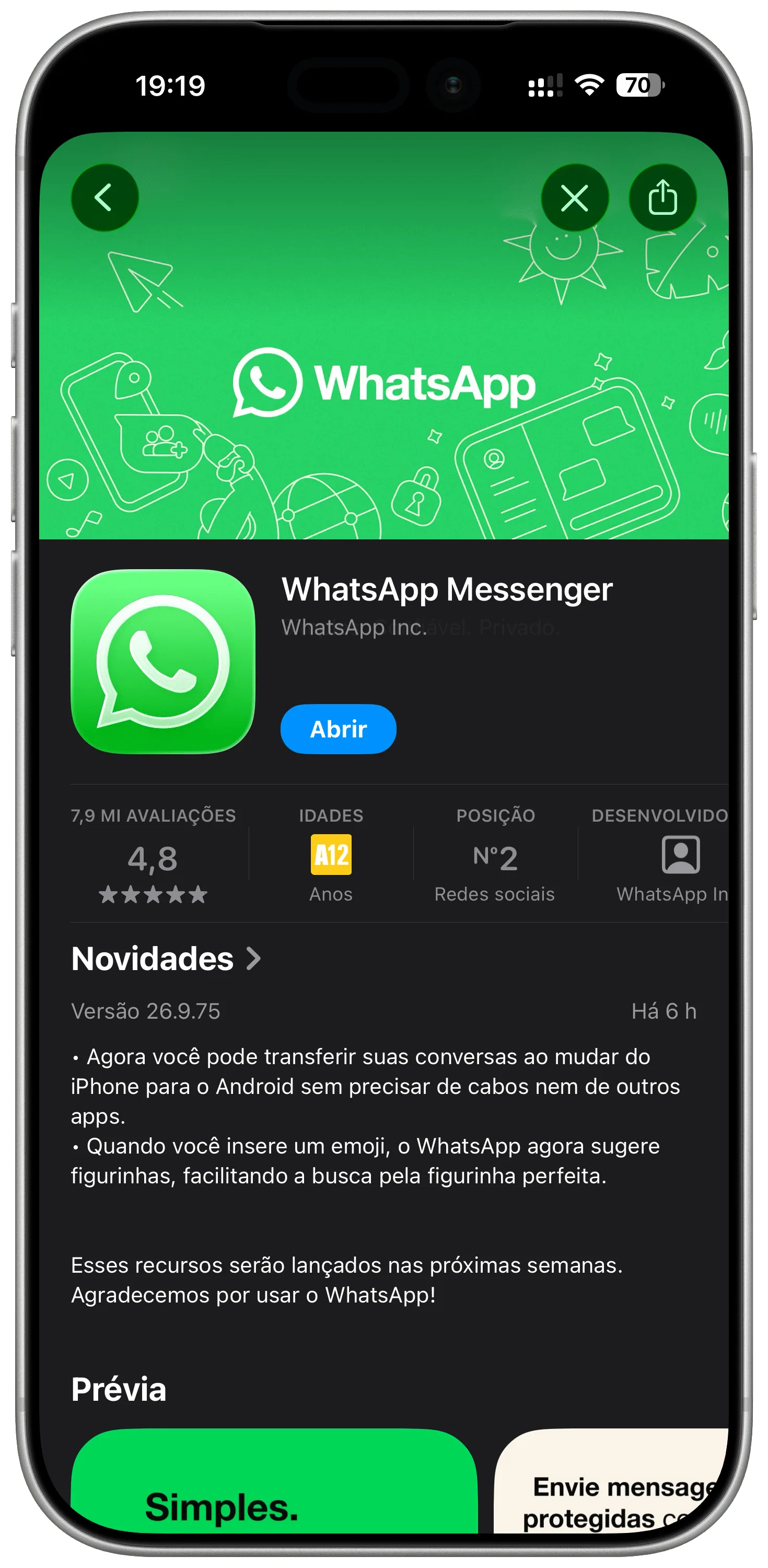 Liberdade de Dados: WhatsApp Otimiza Migração entre iOS e Android