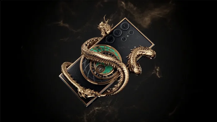 Luxo Extremo: Samsung de Ouro Redefine Mercado Premium