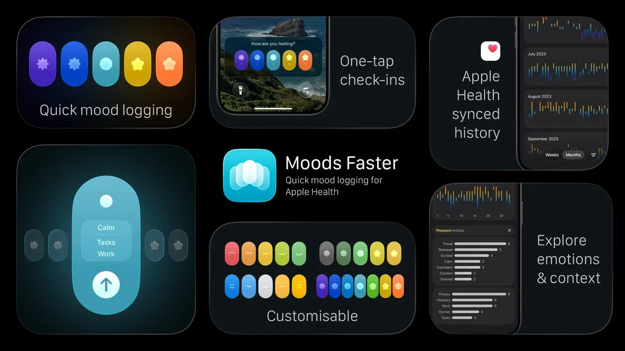 Moods Faster: O App que Decifra Suas Emoções no iPhone