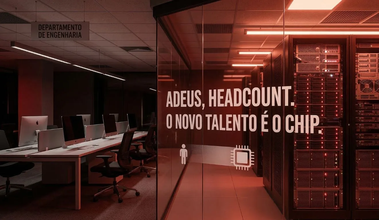 O Fim do Headcount Inflado: Por Que Seu Próximo Aporte É em Silício, Não em Salários