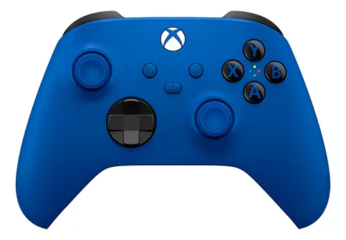 Controle Xbox Wireless Shock Blue em destaque