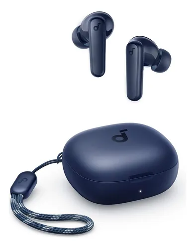 Design compacto do Soundcore P20i em azul