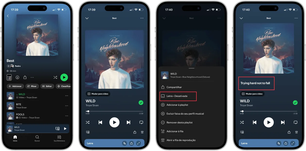 Spotify no iPhone: A 'Nova' Forma de Ver Letras com a Capa do Álbum