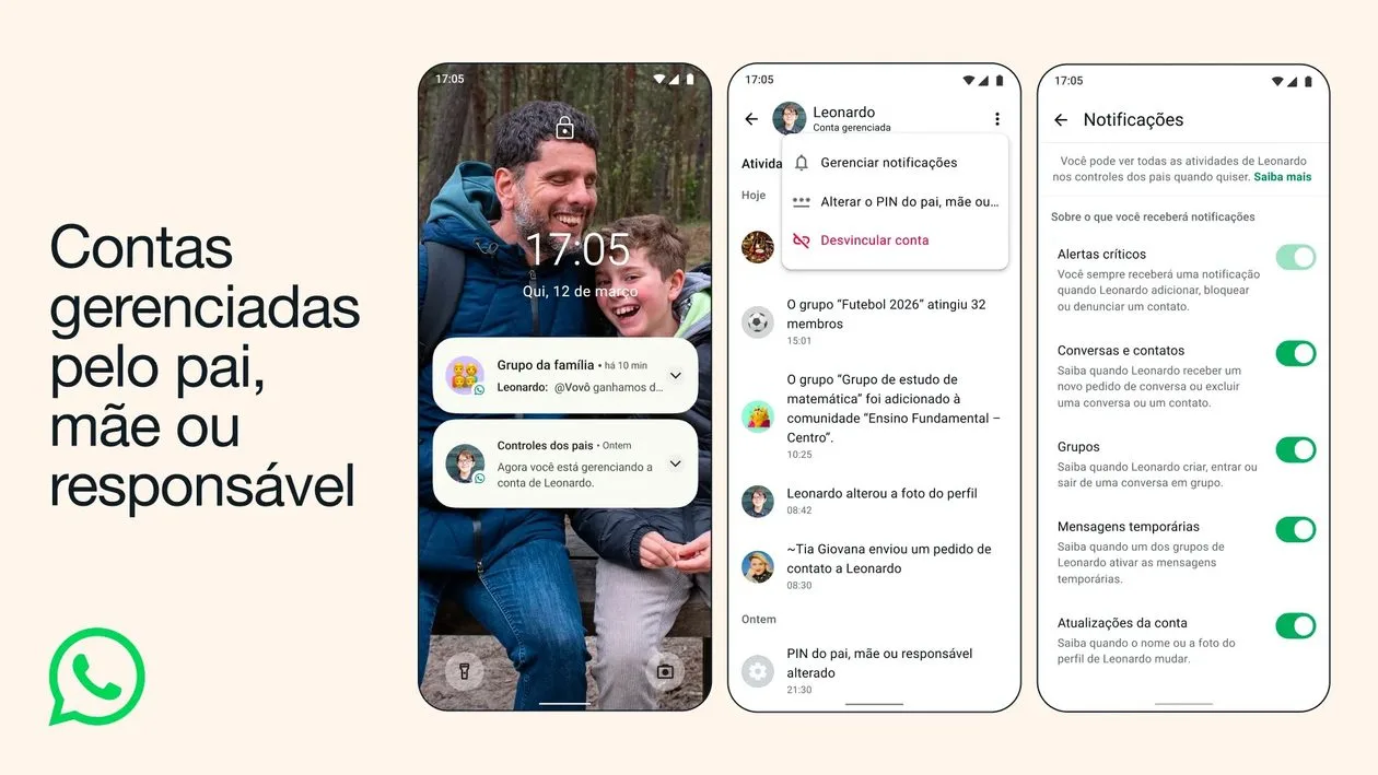 WhatsApp: Pais no Controle? A Nova Era da Mensageria Teen