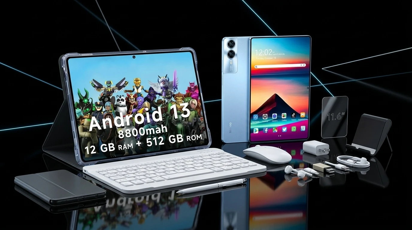 Tablet S12max: Promessas de Hardware e a Realidade do Android 13