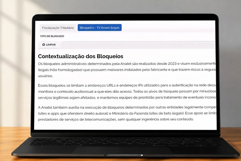 Ferramenta da Anatel ganha versão pública e muda o jogo contra as TV Boxes ilegais