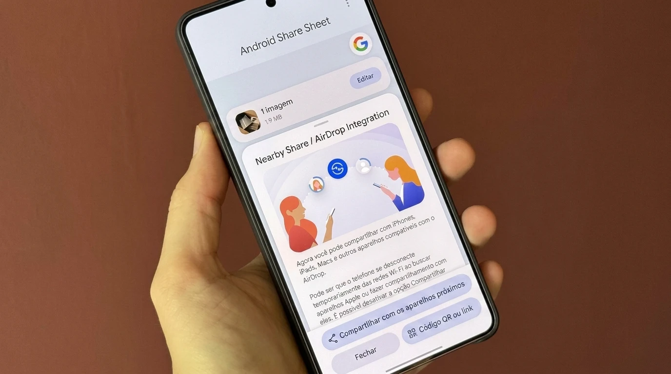 Quick Share e AirDrop: a dobradinha que promete simplificar (muito!) o seu dia a dia no Android