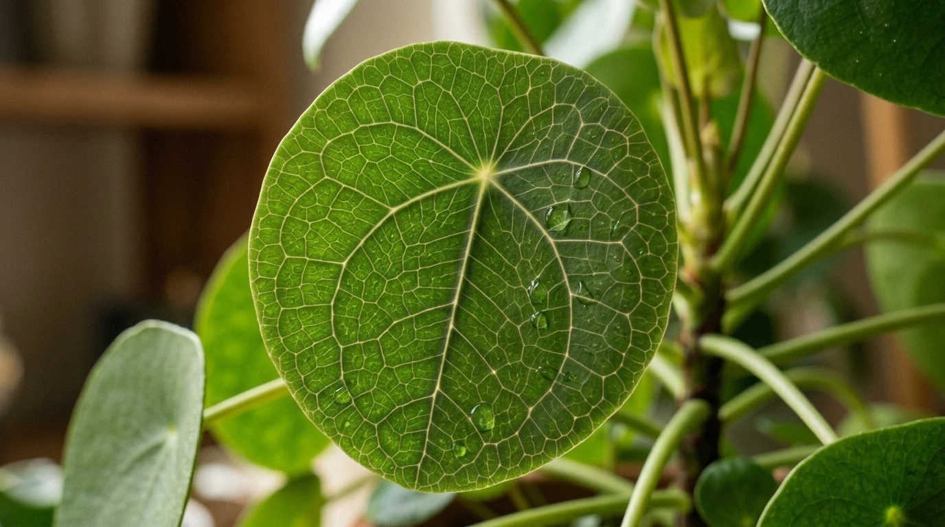Mistério matemático nas folhas da planta-chinesa-do-dinheiro encanta a ciência