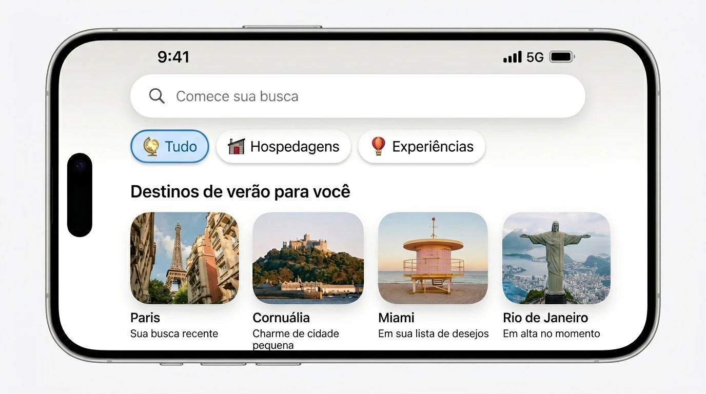 Airbnb muda o app e quer facilitar a viagem antes mesmo do check-in