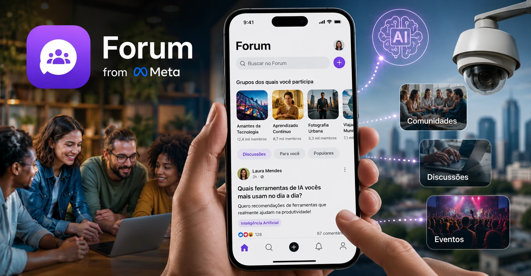 Meta aposta em app com cara de Reddit para reinventar grupos do Facebook
