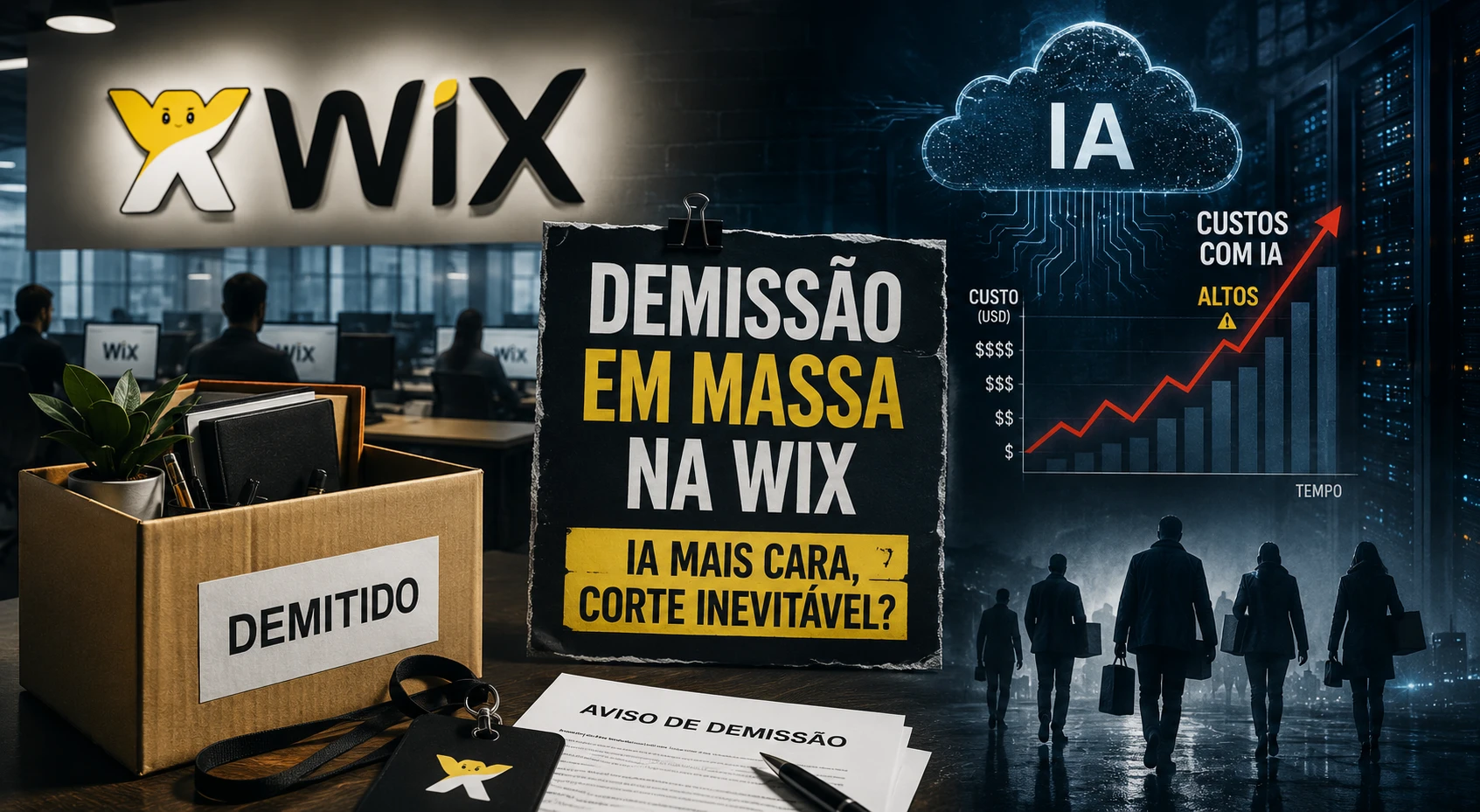 Wix pode cortar 1 mil funcionários em nova onda de demissões