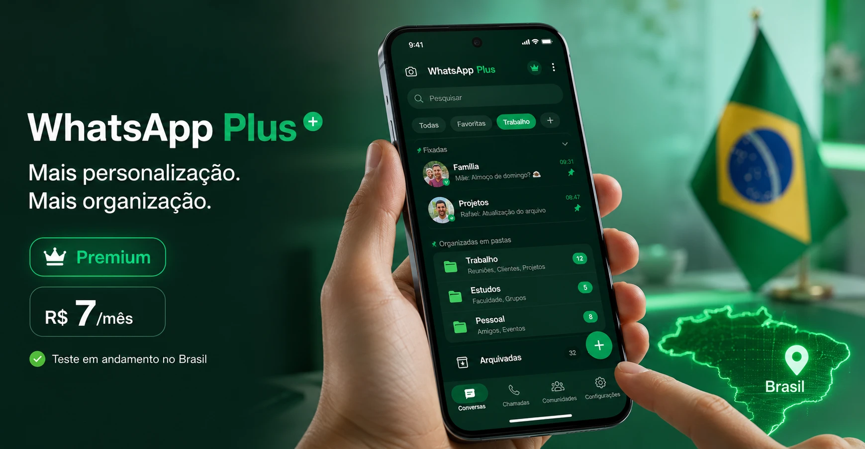   Meta prepara versão premium do WhatsApp e preço chama atenção
