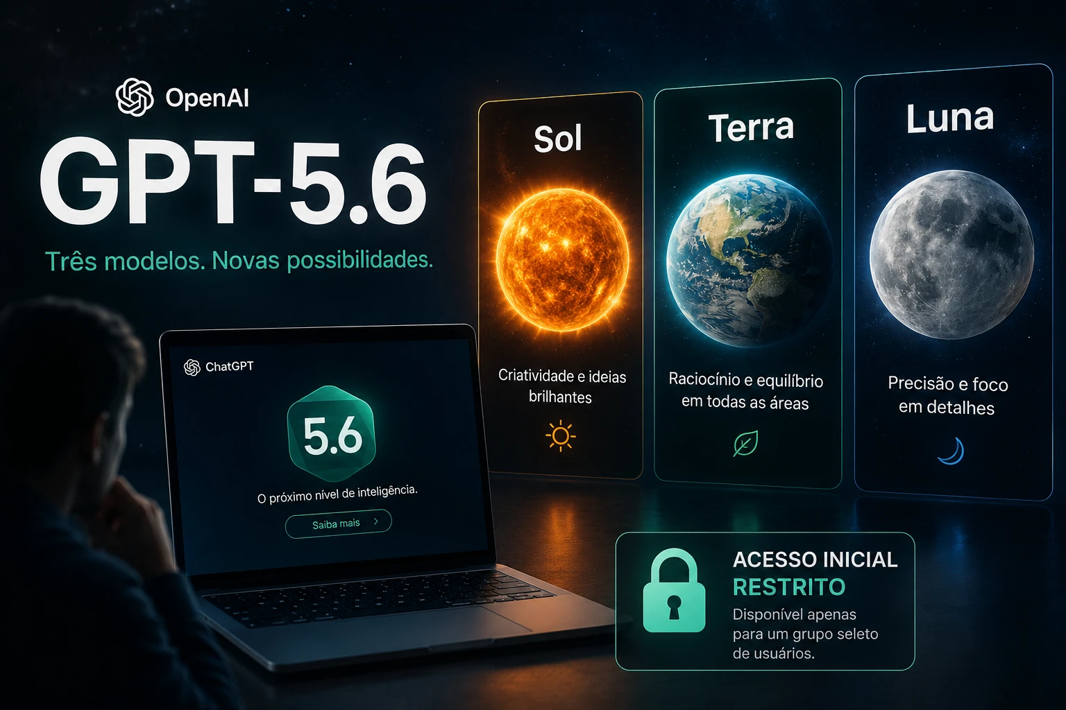 OpenAI libera prévia do GPT 5.6 com acesso restrito e gera expectativa