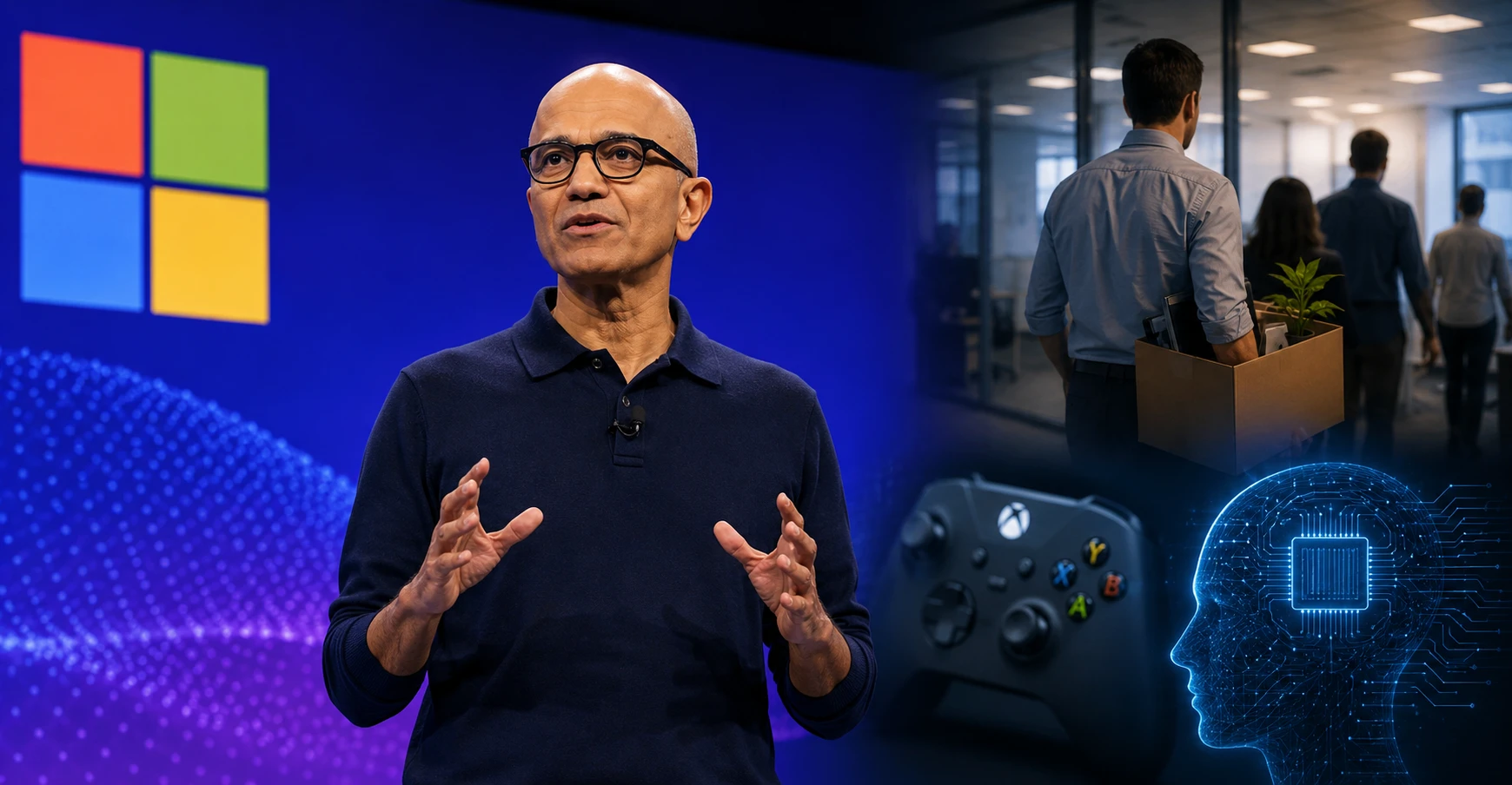 Microsoft demite 4.800 funcionários em nova reestruturação que atinge o Xbox