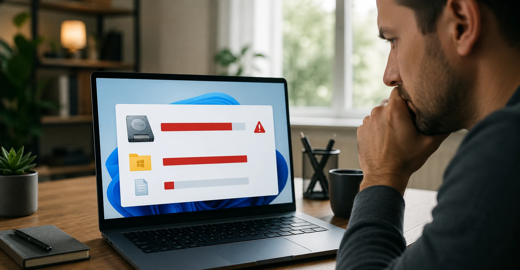 Bug no Windows 11 faz arquivo interno consumir até 500 GB do SSD