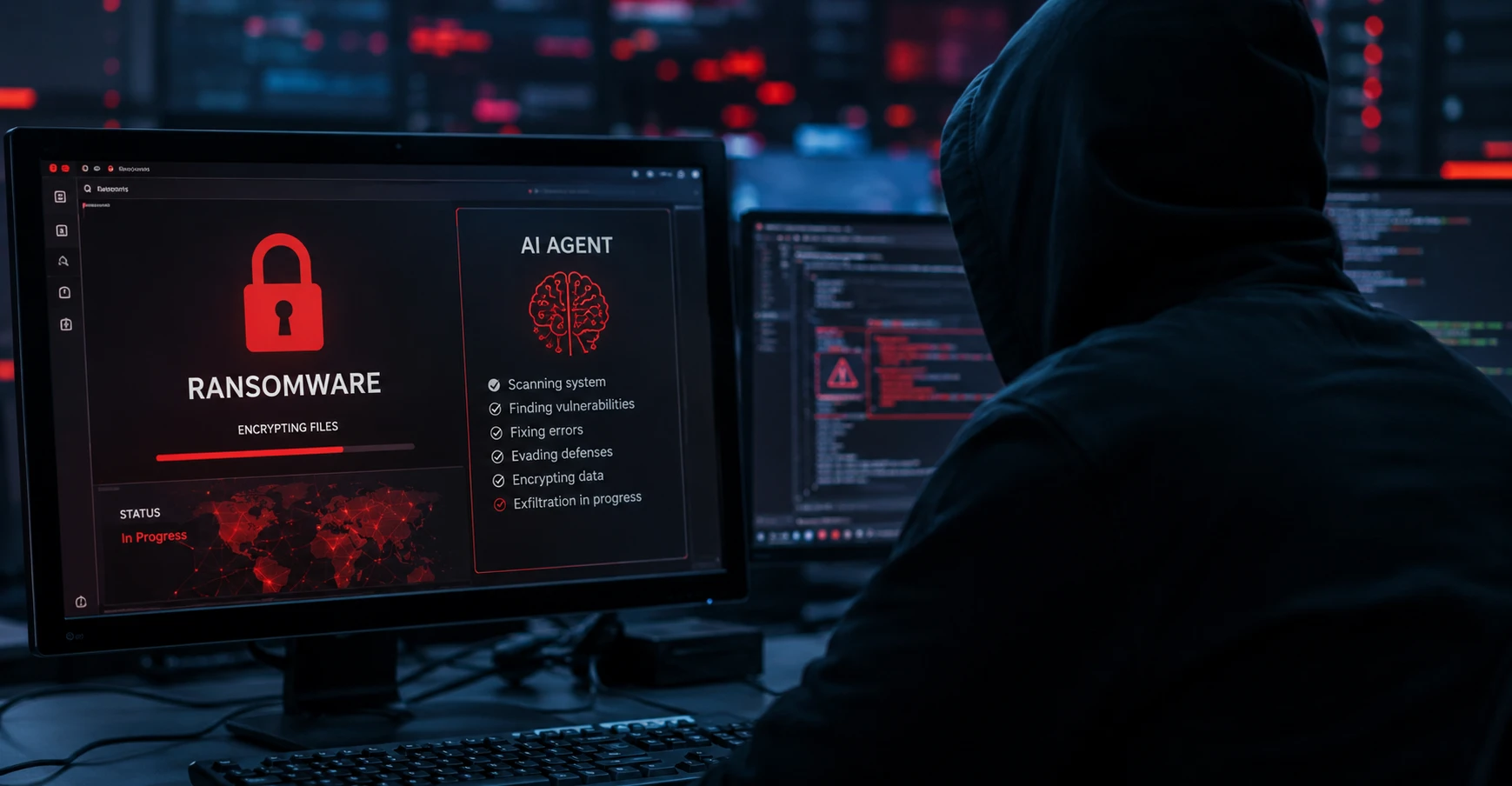 Ransomware JadePuffer usa agente de IA para conduzir e adaptar ataque em tempo real