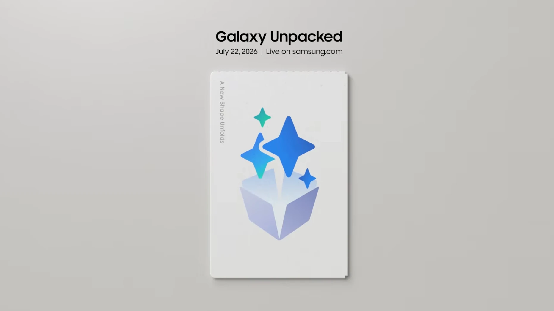Samsung Unpacked de julho pode revelar dobrável com formato inédito