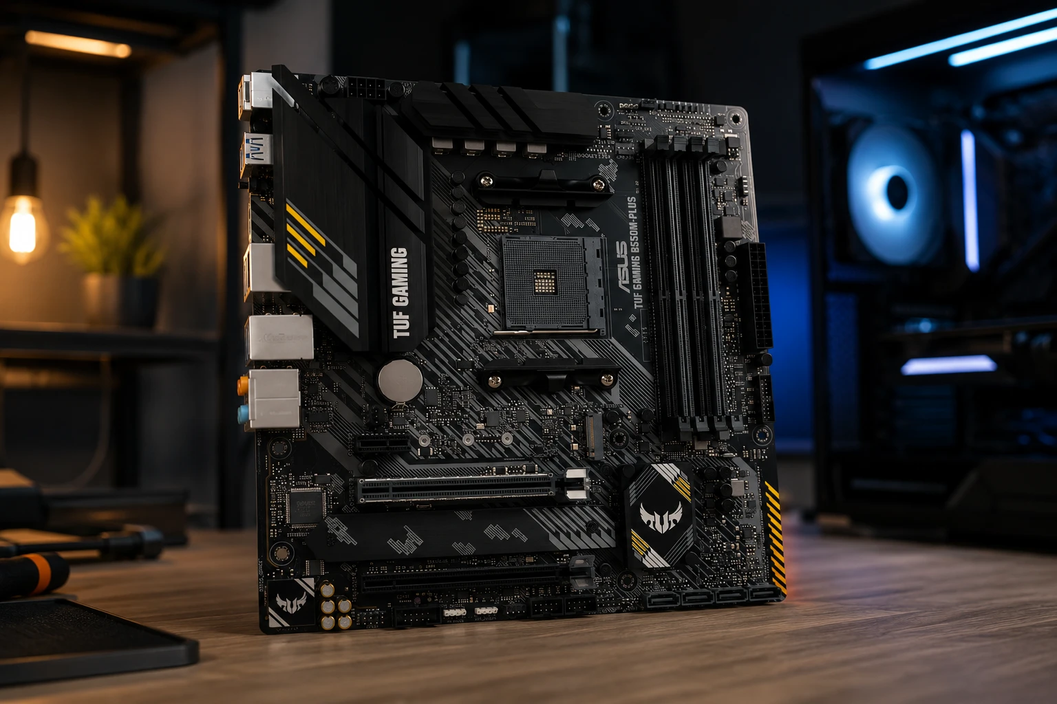 Placa-mãe Asus P/amd Am4 B550m-plus Tuf Gaming: Análise Completa – Ela é boa para o seu setup?