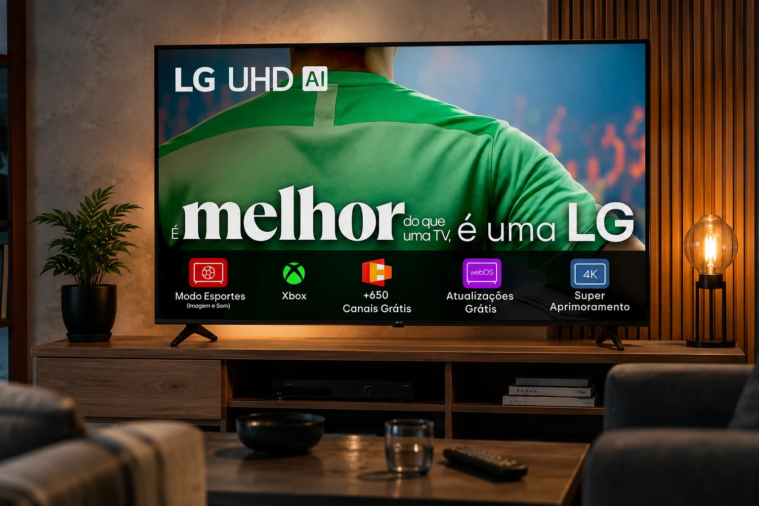 Smart TV LG UHD AI UA75 65 Polegadas: Vale a Pena em 2026?